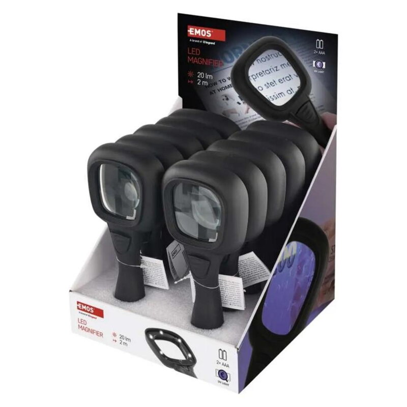 Lupa LED s UV svetlom Lupa LED s UV svetlom