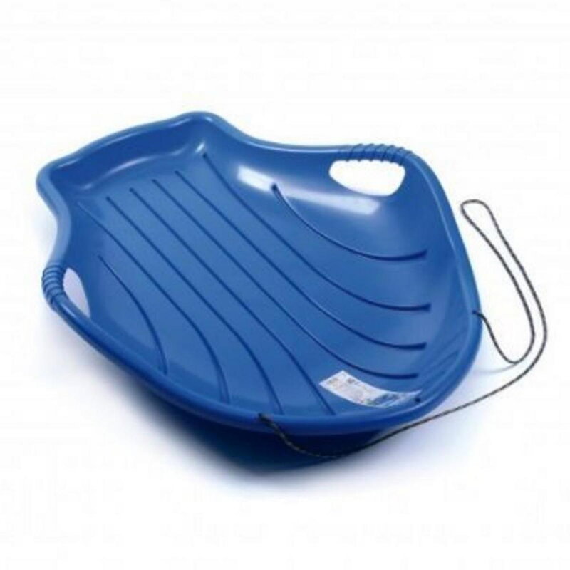 Klzák na sneh. BIG veľký, mušľa 95 x 70 cm UH modrá KLC