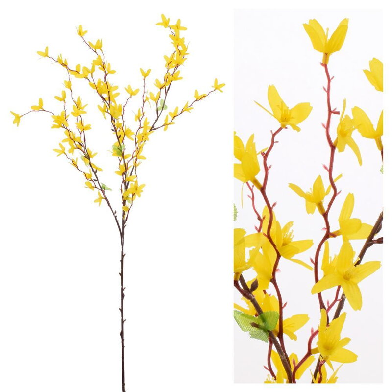 Ozdoba zapichovacia konár zlatý dážď 84cm