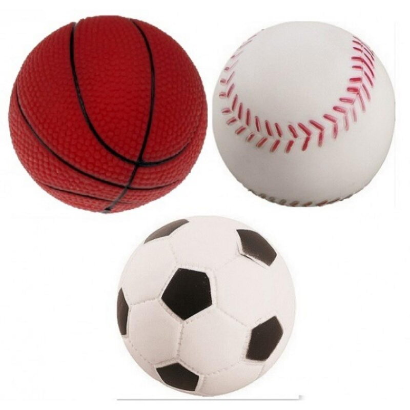 Hračka pre psa - lopta vinylová mix TOYS&FUN 7cm