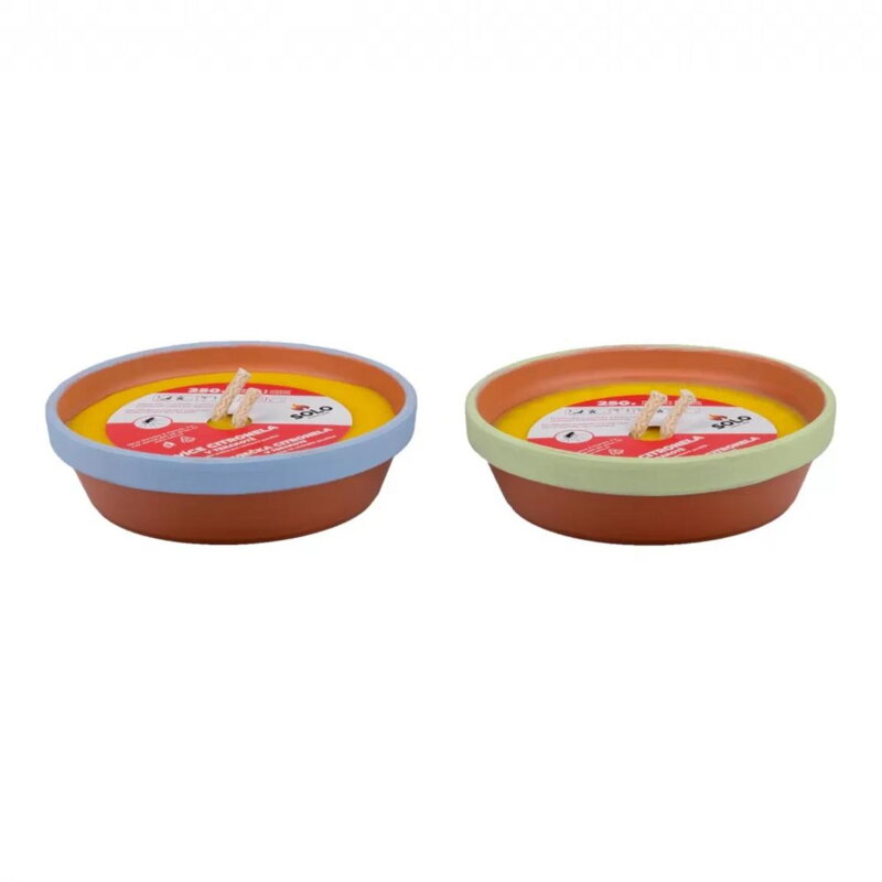 Sviečka záhradná citronela 250g v keramickom obale Sviečka záhradná citronela 250g v keramickom obale