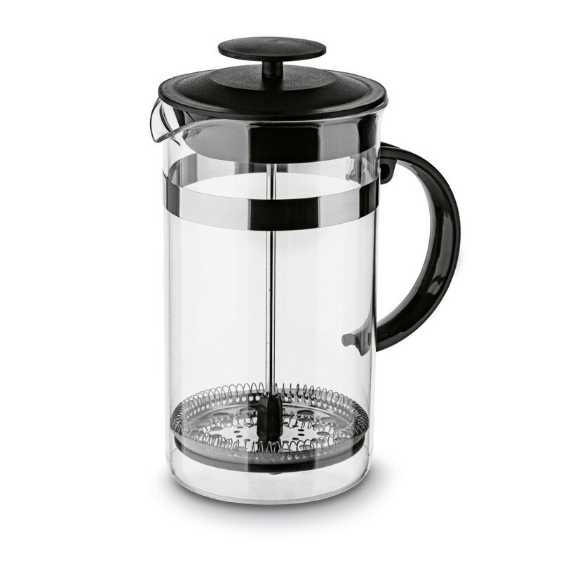 Kanvica na kávu a čaj 350ml sitko-piest, nerez FRENCH PRESS Kanvica na kávu a čaj 350ml sitko-piest, nerez FRENCH PRESS