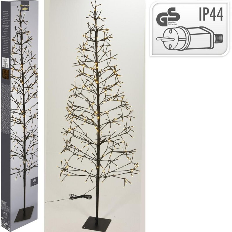Svetlo vianočné STROM 160 LED 120 cm