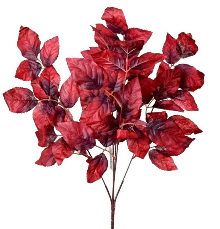 Konár LISTY červené 54cm