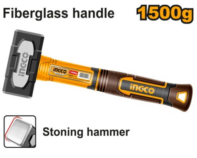 Kladivo / pucka 1500g INGCO sklolaminátová násada
