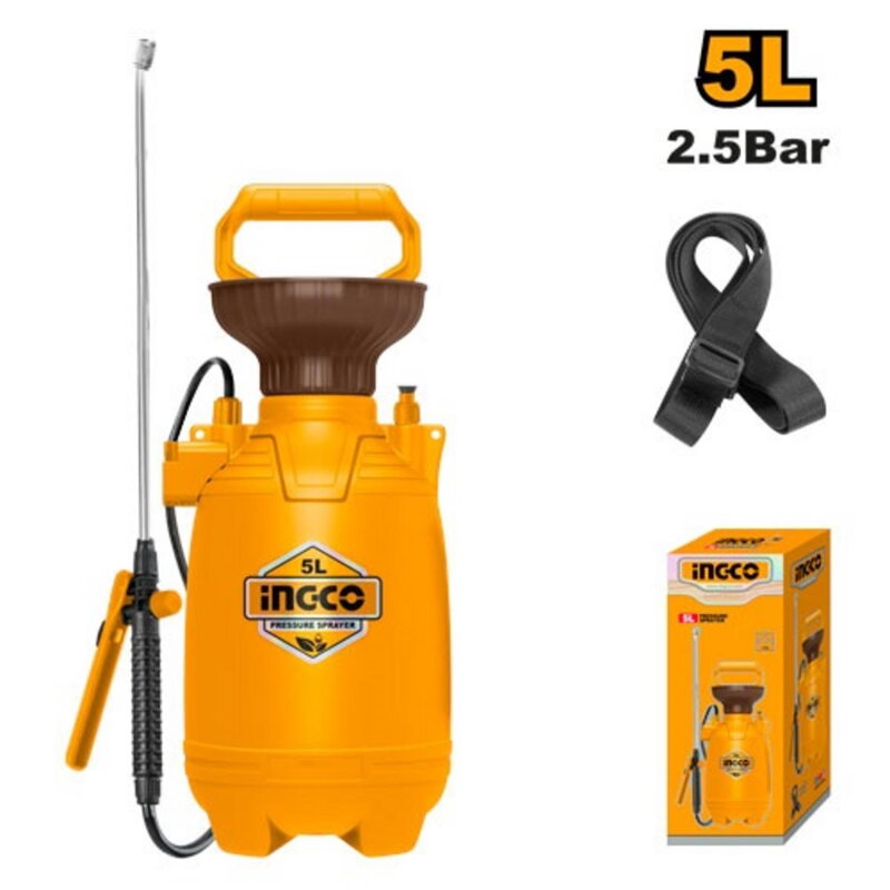 Postrekovač tlakový 5L INGCO
