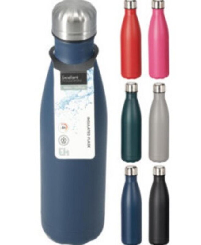 Fľaša/termoska 0,5l nerezová mix