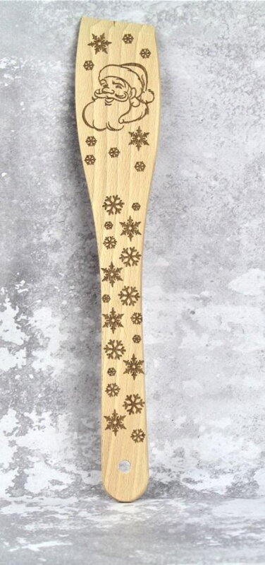 Obracačka drevená vianočná