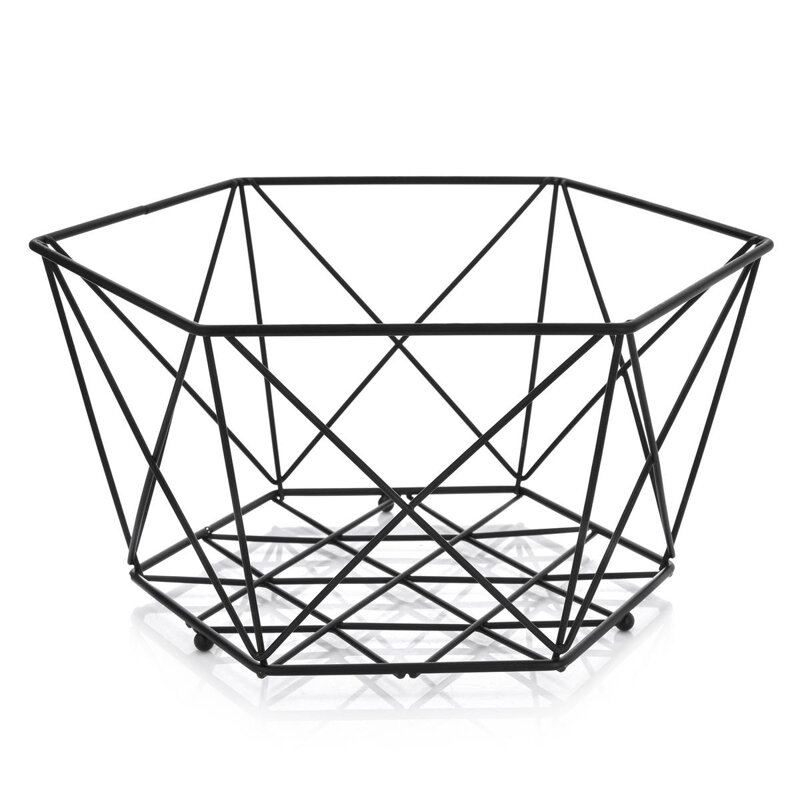 Košík na ovocie DECOR 29cm čierny Košík na ovocie DECOR 29cm čierny