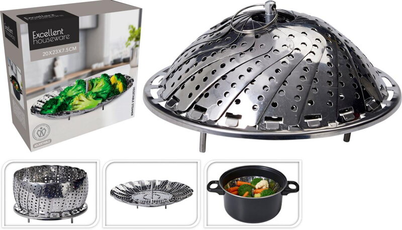 Paráčik nerezový 23x7,5 cm