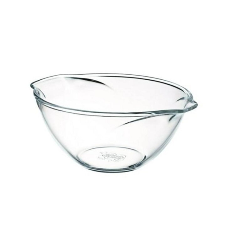 Miska na miešanie s ušami, 28x23x11cm, 2,8L, sklo číre PYREX