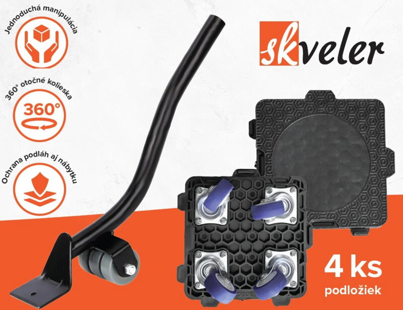 Súprava na presun nábytku SKVELER