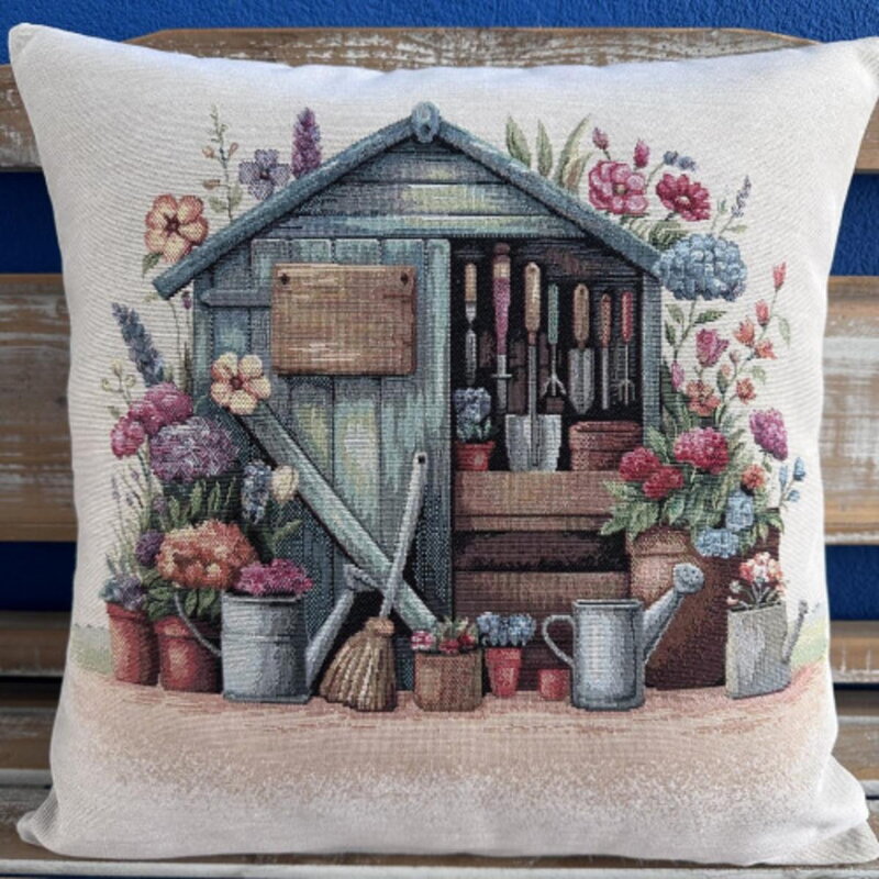 Obliečka na vankúš gobelínová celoročná GARDEN II, 42x42cm