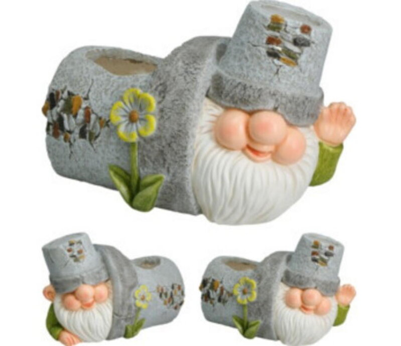 Postavička/kvetináč trpaslík 30 cm mix