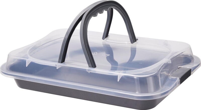 Plech na pečenie s krytom 36,5x23,5 cm