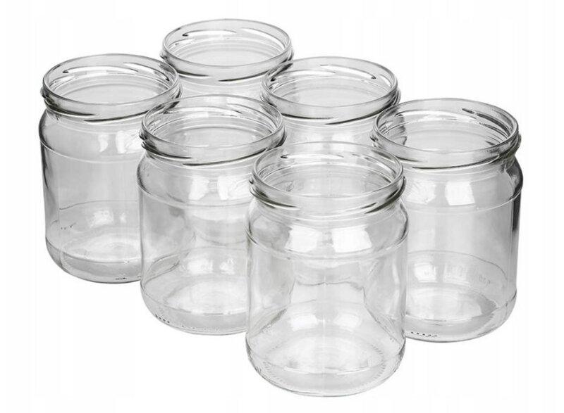 Pohár zavárací TO bez viečka 6 x 540ml