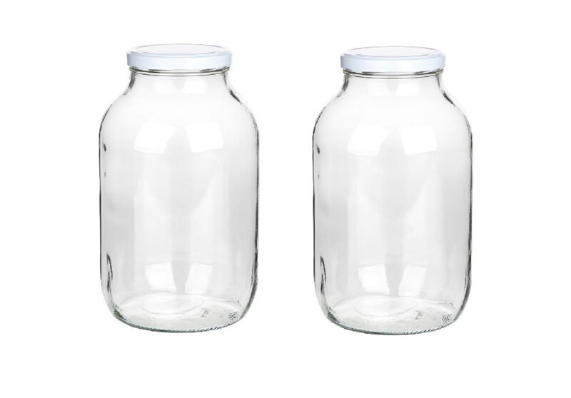 Pohár zavárací TO s viečkom 2 x 4 250ml viečko biele