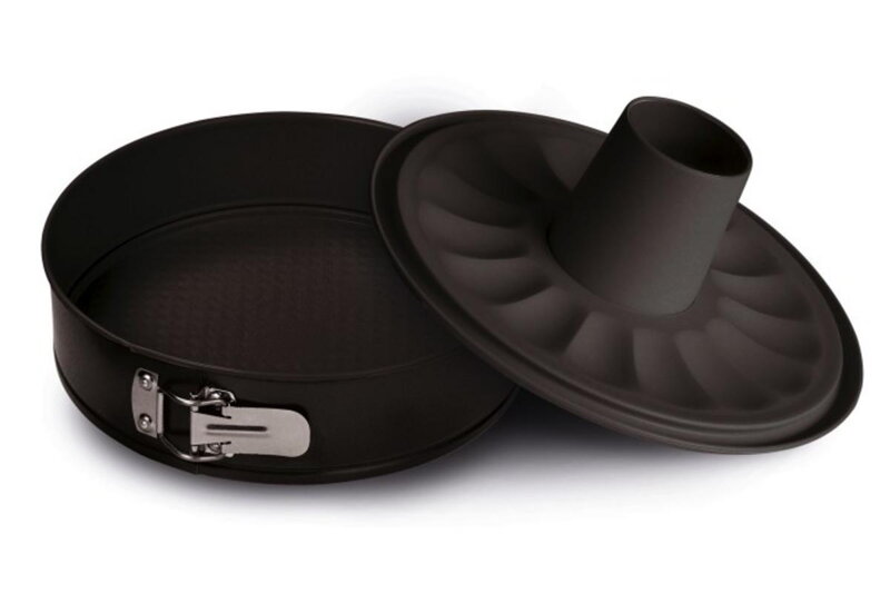 Forma tortová okrúhla o 30cm otváracia, 2 dná, nepriľnavý povrch, čierna GARDENIA