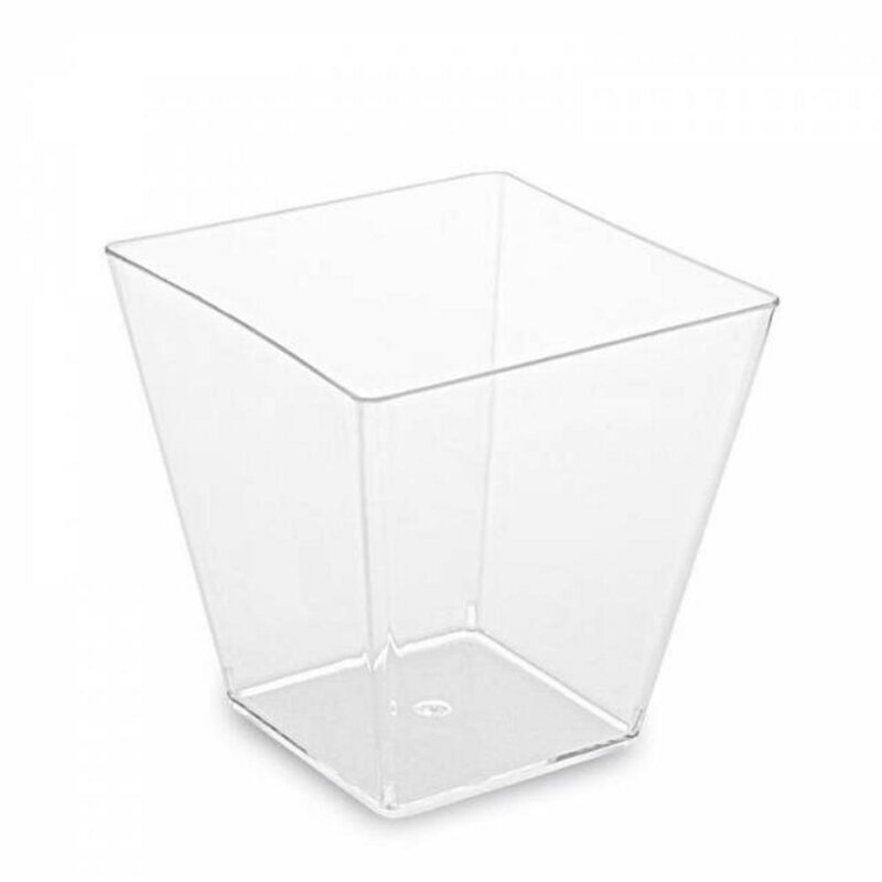 Pohárik hranaty fingerfood 20ks 230ml