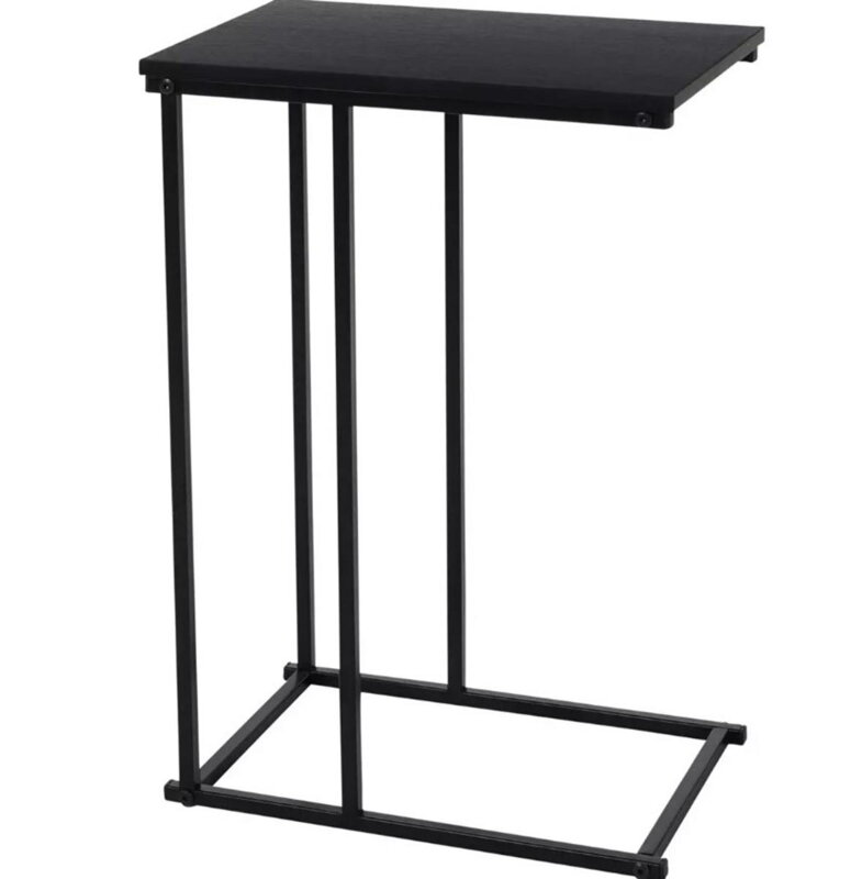 Stolík 40x26x58 cm kovový čierny