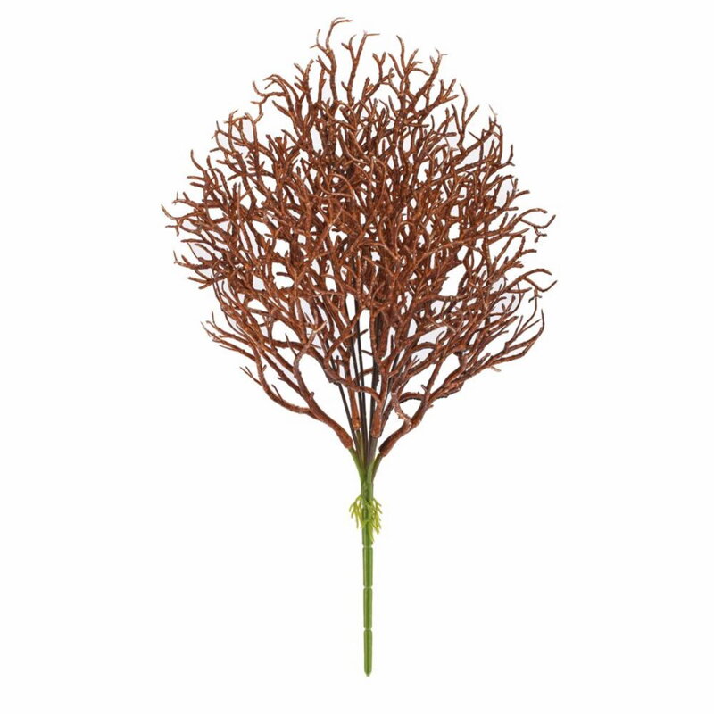 Ozdoba zapichovacia korál 40 cm hnedý