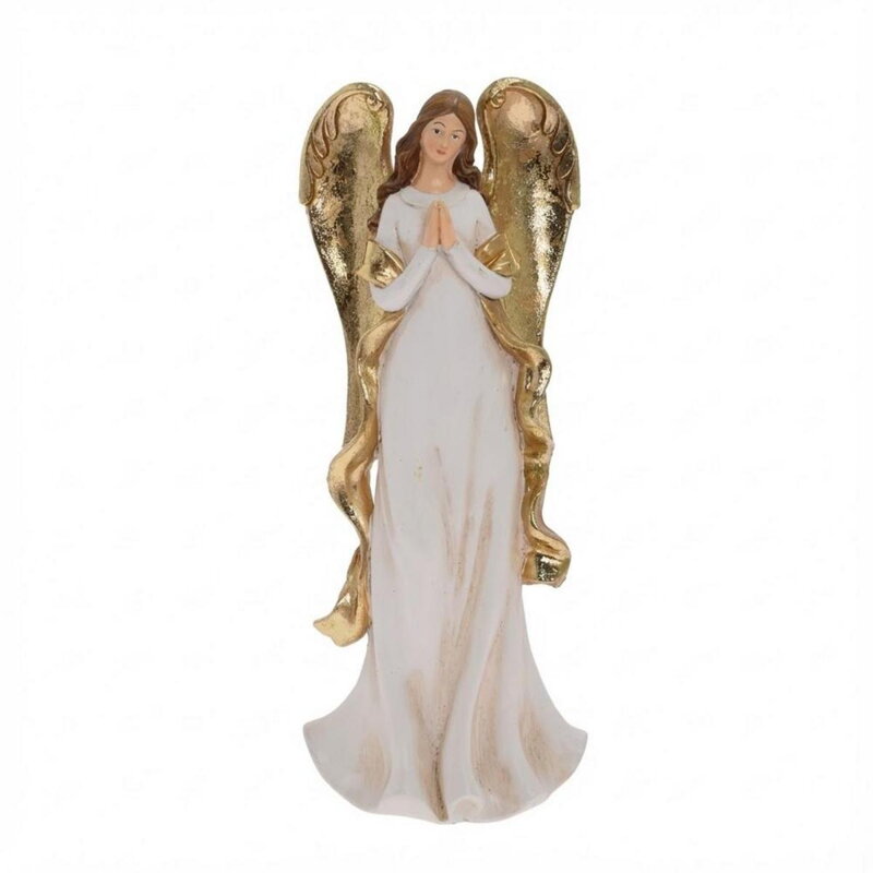Postavička anjel modliaci 31,5 cm poly