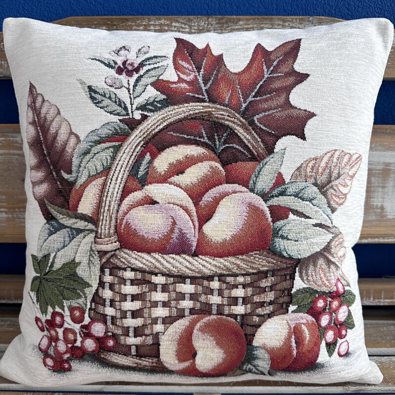 Obliečka na vankúš gobelínová, Jesenná úroda, 42x42cm