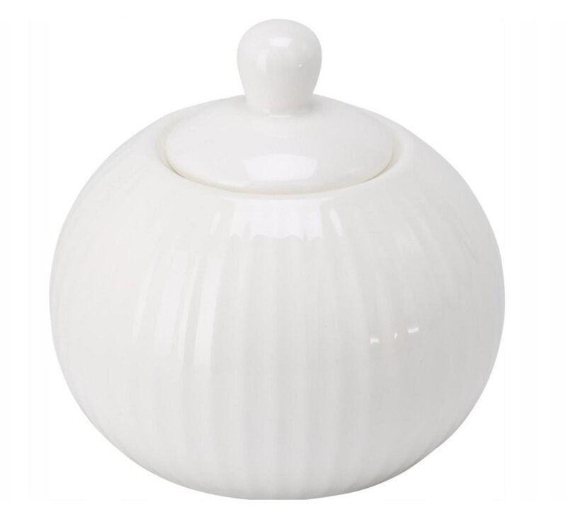 Cukornička s viečkom, porcelán
