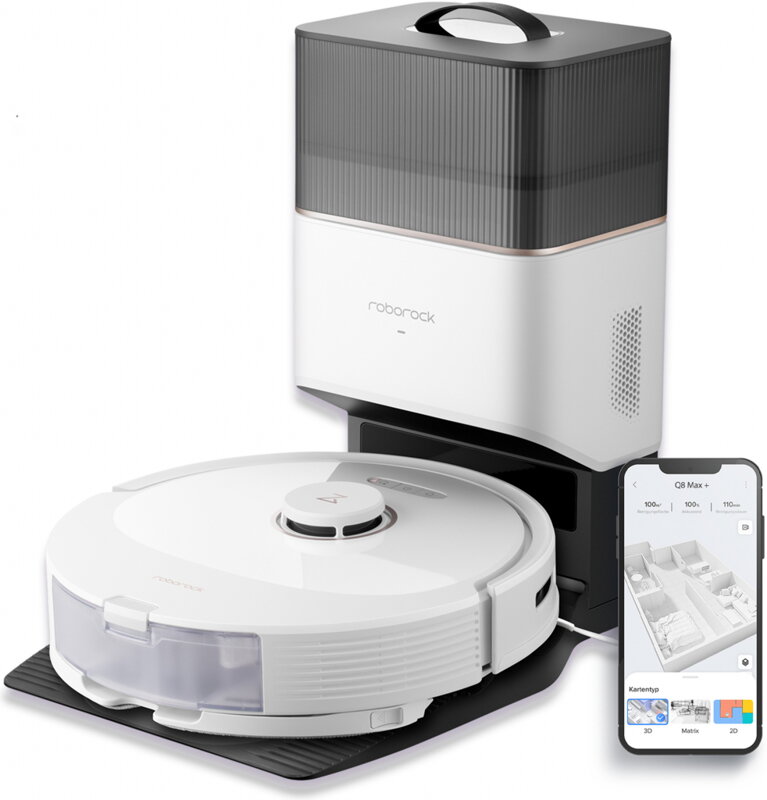 Roborock Q8 Max + White Roborock Q8 Max + White