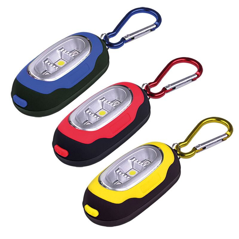 Solight LED svietidlo s karabínou, 3x LED, 2x CR2032 súčasťou Solight LED svietidlo s karabínou, 3x LED, 2x CR2032 súčasťou
