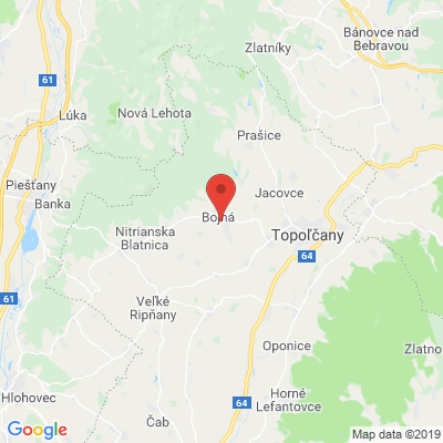 Google map: Bojná 658